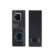 Afbeeldingen van StarTech.com 10GbE Multi-Gigabit Open SFP+ Glasvezel Media Converter, 10G/5G/2.5G/1G/100M, Koper naar 10GBASE-X, Single-Mode, Multi-Mode, 16K Jumbo Frames, TAA