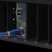 Afbeeldingen van StarTech.com 10GbE Multi-Gigabit Open SFP+ Glasvezel Media Converter, 10G/5G/2.5G/1G/100M, Koper naar 10GBASE-X, Single-Mode, Multi-Mode, 16K Jumbo Frames, TAA