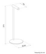 Afbeeldingen van Neomounts ADS11-170SL Headset standaard - universeel