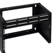 Picture of StarTech.com 48-Port 2U Rackmount Cat6 Patch Panel, RJ45, UTP, 110 Punch-Down, Cat 6 Ethernet Patch Panel for Network Server Rack