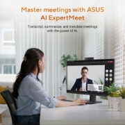 Afbeeldingen van ASUS ExpertCenter P600 AiO PM670KA-BPE011X Copilot+ PC AMD Ryzen AI 7 350 68,6 cm (27") 1920 x 1080 Pixels Alles-in-één-pc 16 GB DDR5-SDRAM 512 GB SSD Windows 11 Pro Wi-Fi 6 (802.11ax) Zwart