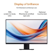 Afbeeldingen van ASUS ExpertCenter P600 AiO PM670KA-BPE011X Copilot+ PC AMD Ryzen AI 7 350 68,6 cm (27") 1920 x 1080 Pixels Alles-in-één-pc 16 GB DDR5-SDRAM 512 GB SSD Windows 11 Pro Wi-Fi 6 (802.11ax) Zwart