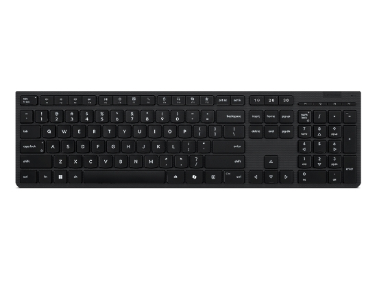 Afbeeldingen van Lenovo 4Y41R64507 toetsenbord Thuis/Werk RF-draadloos + Bluetooth Belgisch, Engels Zwart