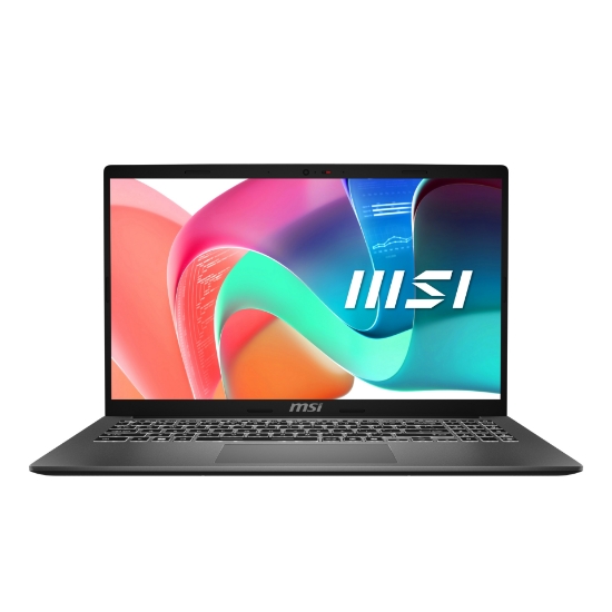 Picture of MSI Modern 15 F1MXG-1036BE Intel Core 5 120U Laptop 39.6 cm (15.6") Full HD 16 GB DDR4-SDRAM 512 GB SSD Wi-Fi 6E (802.11ax) Windows 11 Home Grey