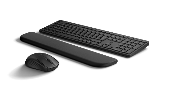 Picture of HP Multi-Device Dual-Mode Mouse and Keyboard Combo with Palm Rest 580C