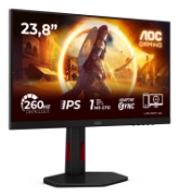 Image de AOC G4 24G4ZR écran plat de PC 60,5 cm (23.8") 1920 x 1080 pixels Full HD LED Noir, Rouge