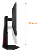 Image de AOC G4 24G4ZR écran plat de PC 60,5 cm (23.8") 1920 x 1080 pixels Full HD LED Noir, Rouge