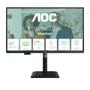 Picture of AOC Q27P4CV computer monitor 68.6 cm (27") 2560 x 1440 pixels Quad HD LED Black
