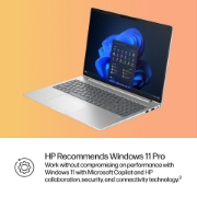 Picture of HP EliteBook 6 G1i AI Intel Core Ultra 5 225U Laptop 40.6 cm (16") WUXGA 24 GB DDR5-SDRAM 512 GB SSD Wi-Fi 7 (802.11be) Windows 11 Pro AI PC Silver
