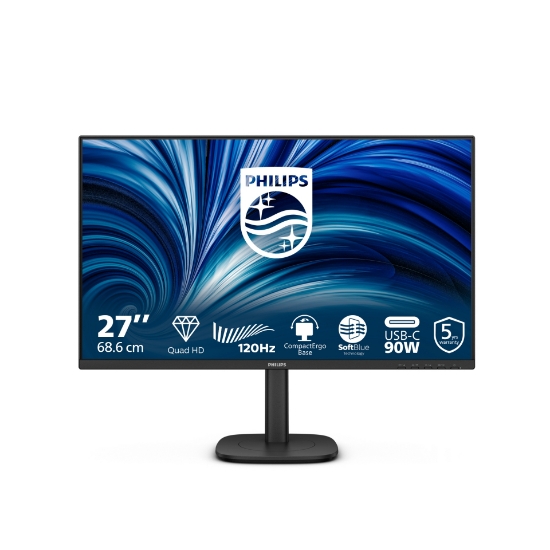 Afbeeldingen van Philips 3000 series 27B2U3601/00 computer monitor 68,6 cm (27") 2560 x 1440 Pixels Quad HD LCD Zwart