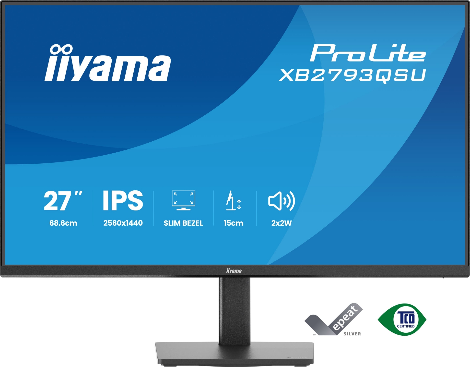 iiyama ProLite XB2793QSU-B1 computer monitor 68.6 cm (27