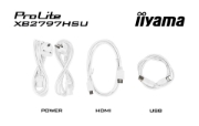 Image de iiyama ProLite XB2797HSU-W1 écran plat de PC 68,6 cm (27") 1920 x 1080 pixels Full HD Blanc