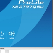 Image de iiyama ProLite XB2797QSU-W1 écran plat de PC 68,6 cm (27") 2560 x 1440 pixels Quad HD Blanc