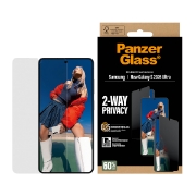 Image de PanzerGlass ® 2-Way Privacy Screen Protector Samsung New Galaxy S 2026 Ultra | Ultra-Wide Fit w. EasyAligner Protection d'écran transparent 1 pièce(s)