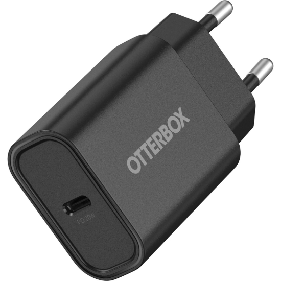 Image de OtterBox Chargement Rapide | Standard USB-C 20W Chargeur Mural Black
