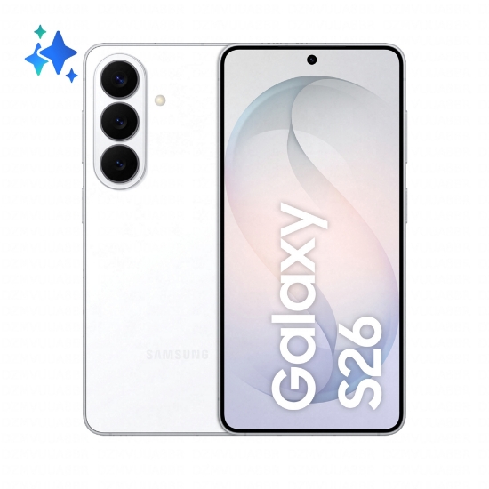 Afbeeldingen van Samsung Galaxy S26 16 cm (6.3") Dual SIM Android 16.0 5G USB Type-C 12 GB 256 GB 4300 mAh Wit