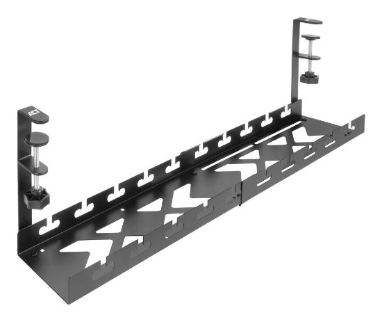 Picture of ACT Under-desk extendable cable management tray with clamp mount 43 - 72cm