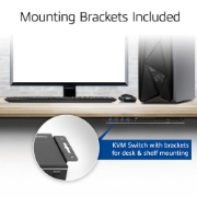 Afbeeldingen van ACT 4-Poorts DisplayPort 4K@60Hz KVM Switch