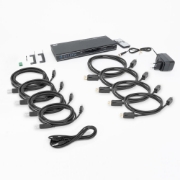 Afbeeldingen van ACT 4-Poorts DisplayPort 4K@60Hz KVM Switch