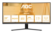 Picture of AOC B3 CU34B3E computer monitor 86.4 cm (34") 3440 x 1440 pixels Wide Quad HD LED Black