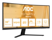 Picture of AOC B3 CU34B3E computer monitor 86.4 cm (34") 3440 x 1440 pixels Wide Quad HD LED Black