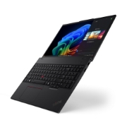 Image de Lenovo ThinkPad T16 Gen 4 (AMD) Copilot+ PC AMD Ryzen AI 5 PRO 340 Ordinateur portable 40,6 cm (16") WUXGA 16 Go DDR5-SDRAM 512 Go SSD Wi-Fi 7 (802.11be) Windows 11 Pro Belge Noir