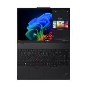 Image de Lenovo ThinkPad T16 Gen 4 (AMD) Copilot+ PC AMD Ryzen AI 5 PRO 340 Ordinateur portable 40,6 cm (16") WUXGA 16 Go DDR5-SDRAM 512 Go SSD Wi-Fi 7 (802.11be) Windows 11 Pro Belge Noir