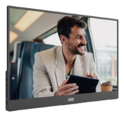 Image de AOC 16T20E2 téléviseur et moniteur portables Moniteur portable Noir 39,6 cm (15.6") LED 1920 x 1080 pixels