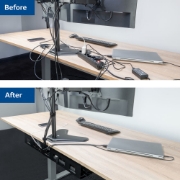 Picture of ACT Under-desk cable management tray 80cm