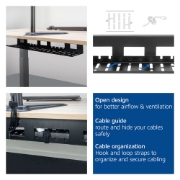 Picture of ACT Under-desk cable management tray 80cm