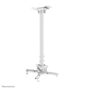 Picture of Neomounts CL25-550WH1 Beamer ceiling mount - h 74,5-114,5 cm - easy-install - full motion