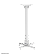 Picture of Neomounts CL25-550WH1 Beamer ceiling mount - h 74,5-114,5 cm - easy-install - full motion