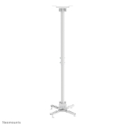 Picture of Neomounts CL25-550WH1 Beamer ceiling mount - h 74,5-114,5 cm - easy-install - full motion
