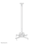 Picture of Neomounts CL25-550WH1 Beamer ceiling mount - h 74,5-114,5 cm - easy-install - full motion