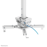 Picture of Neomounts CL25-550WH1 Beamer ceiling mount - h 74,5-114,5 cm - easy-install - full motion