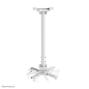 Picture of Neomounts CL25-550WH1 Beamer ceiling mount - h 74,5-114,5 cm - easy-install - full motion