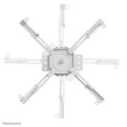 Picture of Neomounts CL25-550WH1 Beamer ceiling mount - h 74,5-114,5 cm - easy-install - full motion