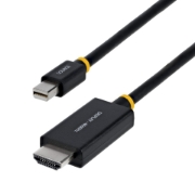 Picture of StarTech.com 2M-MDP-HDMI2-4K60 video cable adapter Mini DisplayPort HDMI Type A (Standard) Black