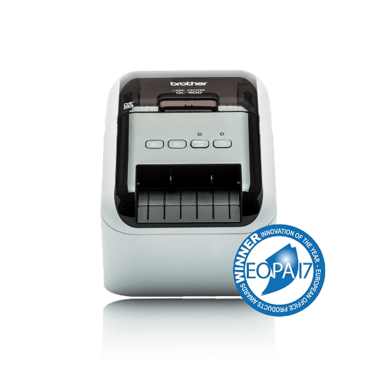 Afbeeldingen van Brother QL-800 labelprinter Direct thermisch Kleur 300 x 600 DPI 148 mm/sec Bedraad DK