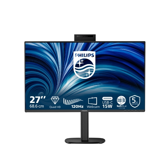 Image de Philips 27B2N3500JH écran plat de PC 68,6 cm (27") 2560 x 1440 pixels Quad HD LCD Noir