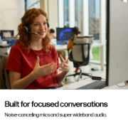 Afbeeldingen van HP Poly Mission 625 Stereo USB Wired Headset