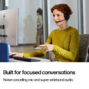 Picture of HP Poly Mission 425 Stereo USB Wired Headset