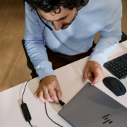 Picture of HP Poly Mission 425 Stereo USB Wired Headset