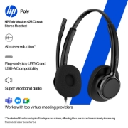 Image de HP Poly Micro-casque filaire USB monaural Mission 415