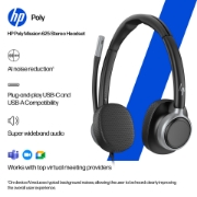Image de HP Poly Micro-casque filaire USB binaural Mission 625 (en vrac)