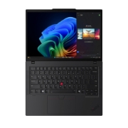 Image de Lenovo ThinkPad T14 Gen 6 (AMD) Copilot+ PC AMD Ryzen AI 5 PRO 340 Ordinateur portable 35,6 cm (14") WUXGA 16 Go DDR5-SDRAM 512 Go SSD Wi-Fi 7 (802.11be) Windows 11 Pro Belge Noir