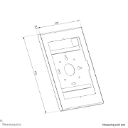 Picture of Neomounts WL15-601BL1 Tablet casing - 10.9-11" | 25,4-27,9 cm - lockable