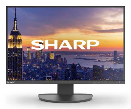 Image de Sharp MultiSync EA242W écran plat de PC 61 cm (24") 1920 x 1200 pixels Full HD LCD Noir
