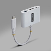 Image de StarTech.com Adaptateur Multiport USB-C vers HDMI avec Charge PD 140W, HDMI 4K 60Hz, Hub USB 5 Gbps, Mini Dock pour MacBook / Dell / Thinkpad / HP / iPad / Tablettes