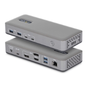 Picture of StarTech.com 199UE-USBC-DOCK laptop dock/port replicator Wired USB 3.2 Gen 2 (3.1 Gen 2) Type-C Grey